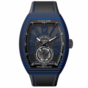 V45 Vanguard Tourbillon Blue Black Carbon Case