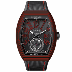 V45 Vanguard Tourbillon Red Black Carbon Case