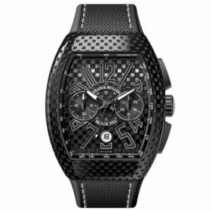 V45 Vanguard Chrono Pixel Black Stainless Steel