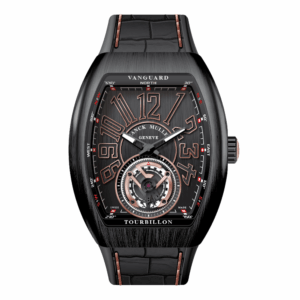 V41 Vanguard Tourbillon Brushed Black Titanium Rose Gold
