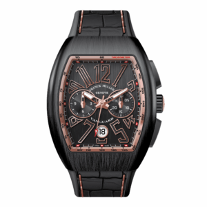 V41 Vanguard Chrono Brushed Black Titanium Rose Gold