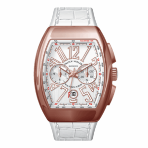 V41 Vanguard Chrono Rose Gold - White