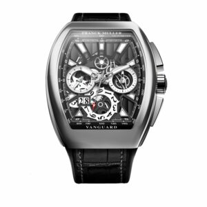 V45 Vanguard Brushed Steel Skeleton