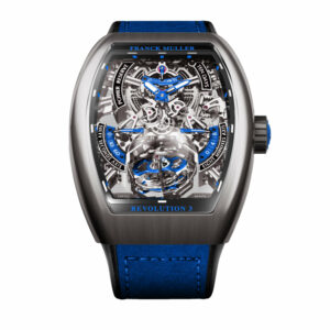 Vanguard Revolution 3 Skeleton Titanium - Blue