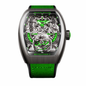Vanguard Revolution 3 Skeleton Titanium - Green