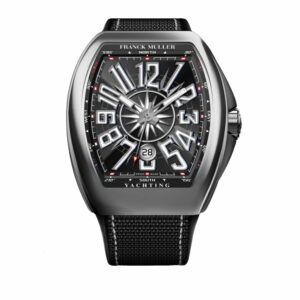 V41 Vanguard Yachting Polished Stainless Steel - Black