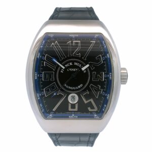 Vanguard Classical Polished Steel - Blue Details