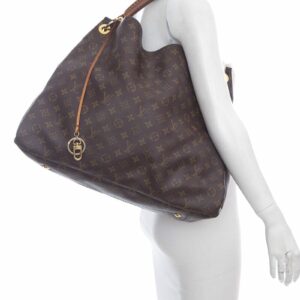 LV Brown Canvas Monogram Artsy Handbag