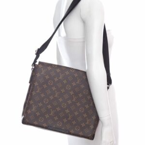 LV Brown & Black Monogram Messenger Bag