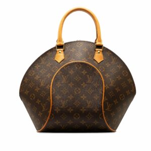 Brown LV Monogram Ellipse MM Handbag