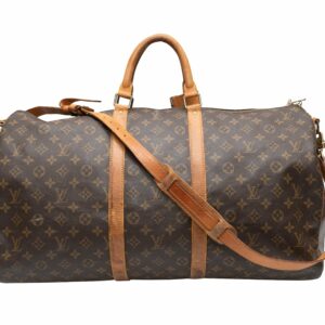 Brown LV 1989 Keepall Bandouliere 45 Bag
