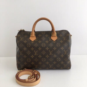 LV Monogram Speedy 30 Handbag, Brown