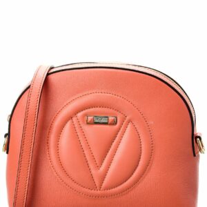 Valentino By Mario Valentino Diana Signature Leather Crossbody ONE SIZE Orange