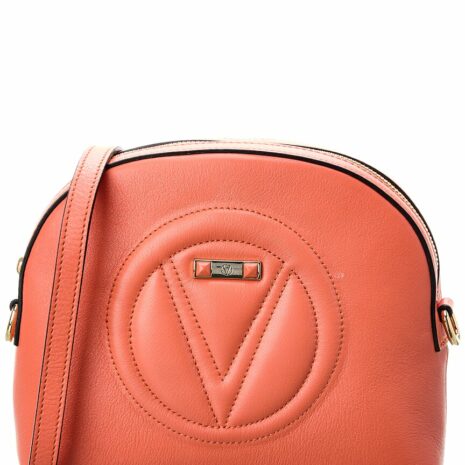 Valentino By Mario Valentino Diana Signature Leather Crossbody ONE SIZE Orange