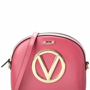 Valentino By Mario Valentino Diana Forever Leather Crossbody ONE SIZE Pink