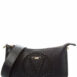 Valentino By Mario Valentino Jeanette Rock Leather Shoulder Bag ONE SIZE Black