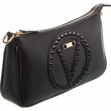 Valentino By Mario Valentino Jeanette Rock Leather Shoulder Bag