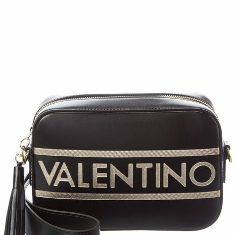 Valentino By Mario Valentino Babette Lavoro Leather Crossbody ONE SIZE Black