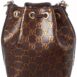 Valentino By Mario Valentino Jules Monogram Leather Bucket Bag