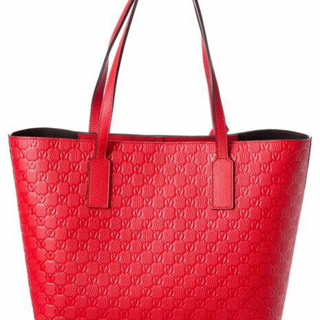 Valentino By Mario Valentino Soho Medallion Leather Tote