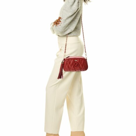 Valentino By Mario Valentino Bella Diamond Leather Crossbody