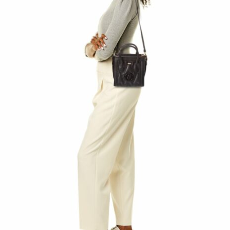 Valentino By Mario Valentino Eva Diamond Leather Tote