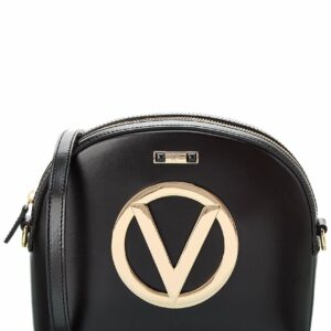 Valentino By Mario Valentino Diana Forever Leather Crossbody ONE SIZE Black