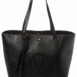 Valentino By Mario Valentino Soho Rock Leather Tote ONE SIZE Black