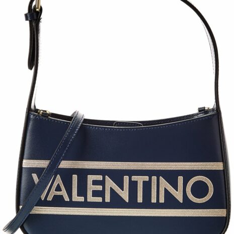 Valentino By Mario Valentino Kai Lavoro Leather Crossbody ONE SIZE Blue