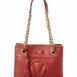 Valentino By Mario Valentino Kali Signature Leather Shoulder Bag ONE SIZE Red