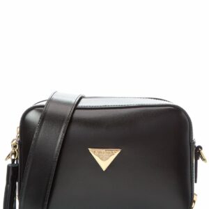Valentino By Mario Valentino Babette Valent Leather Crossbody ONE SIZE Black