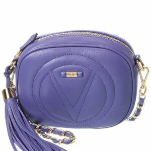 Valentino By Mario Valentino Nina Signature Leather Crossbody ONE SIZE Blue