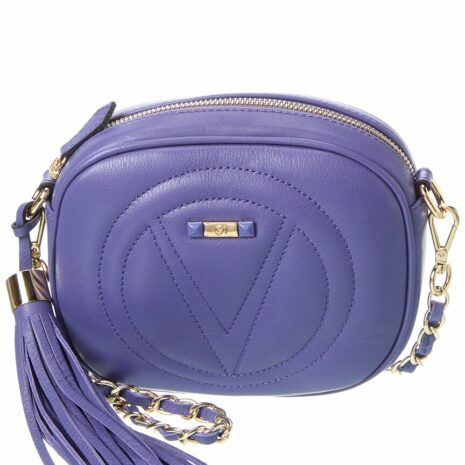 Valentino By Mario Valentino Nina Signature Leather Crossbody ONE SIZE Blue