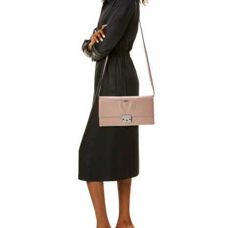 Valentino By Mario Valentino Cocotte Signature Leather Shoulder Bag