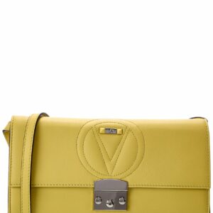 Valentino By Mario Valentino Cocotte Signature Leather Shoulder Bag ONE SIZE Yellow