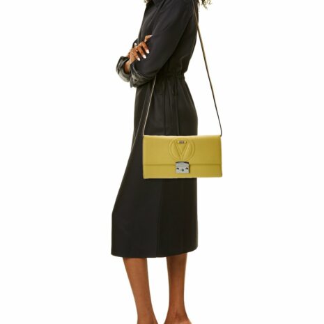 Valentino By Mario Valentino Cocotte Signature Leather Shoulder Bag