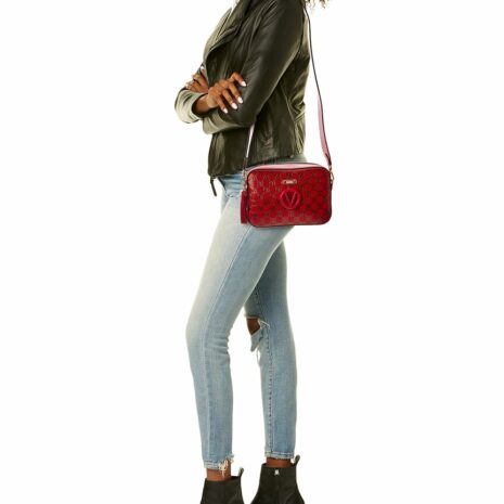 Valentino By Mario Valentino Babette Monogram Leather Crossbody