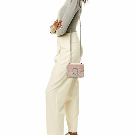 Valentino By Mario Valentino Bijou Monogram Leather Crossbody