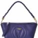 Valentino By Mario Valentino Grace Signature Leather Shoulder Bag ONE SIZE Blue