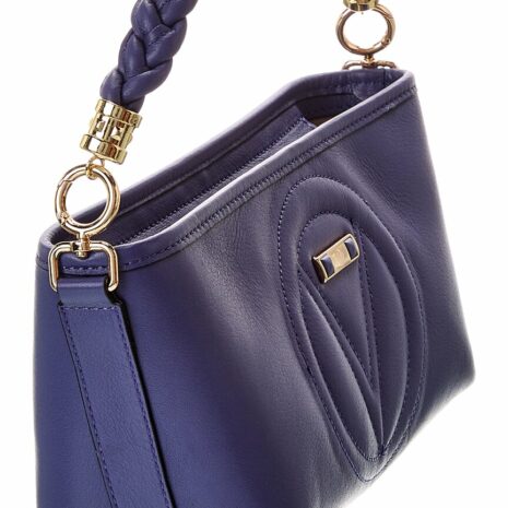 Valentino By Mario Valentino Grace Signature Leather Shoulder Bag
