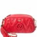 Valentino By Mario Valentino Bella Diamond Leather Crossbody ONE SIZE Red