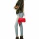 Valentino By Mario Valentino Bella Diamond Leather Crossbody