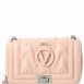 Valentino By Mario Valentino Beatriz Diamond Leather Shoulder Bag ONE SIZE Pink