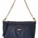Valentino By Mario Valentino Celia Signature Leather Shoulder Bag ONE SIZE Blue