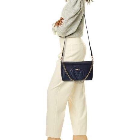 Valentino By Mario Valentino Celia Signature Leather Shoulder Bag