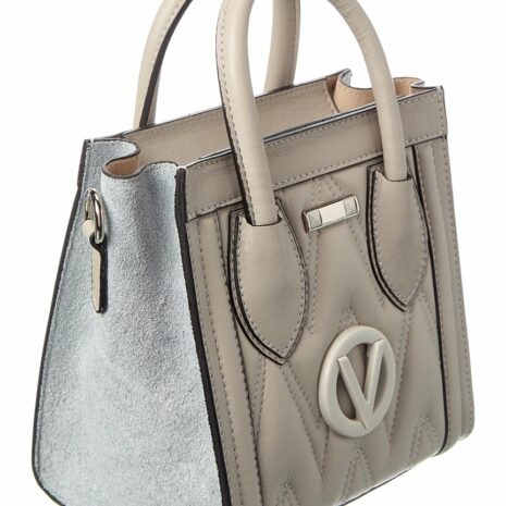 Valentino By Mario Valentino Eva Diamond Leather Tote