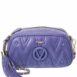 Valentino By Mario Valentino Bella Diamond Leather Crossbody ONE SIZE Blue