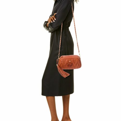 Valentino By Mario Valentino Bella Diamond Leather Crossbody
