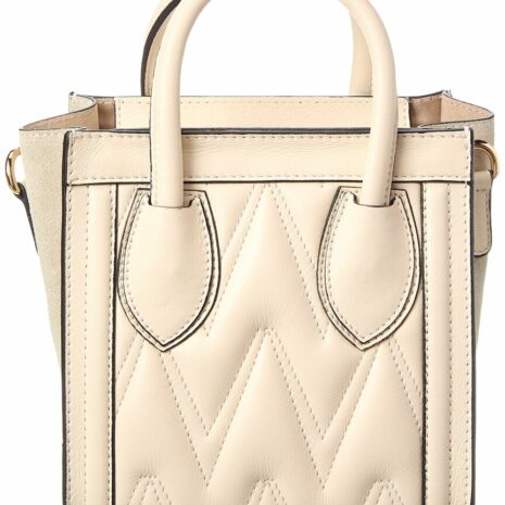 Valentino By Mario Valentino Eva Diamond Leather Tote