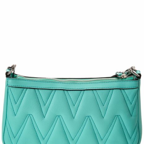Valentino By Mario Valentino Jeanette Diamond Leather Shoulder Bag